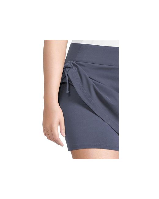 Columbia Black Plus Size All Seasons Ruched Skort Skort 1X, Elastane/Polyester
