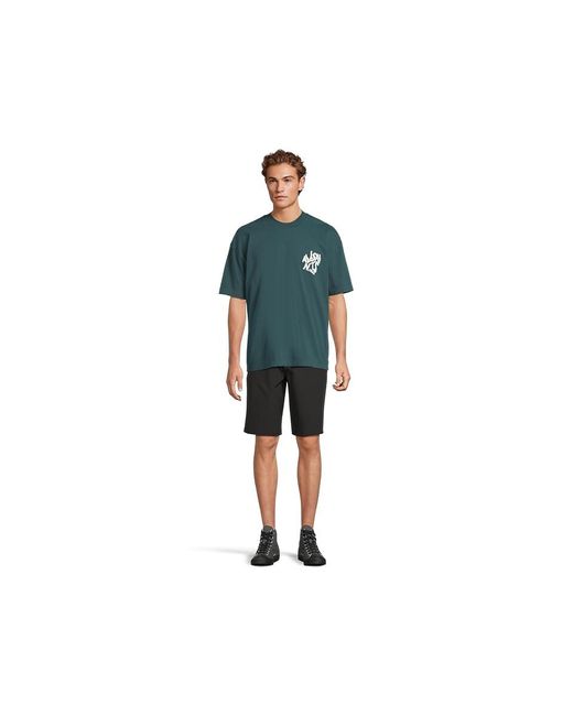AllSaints Black Orlando Short Sleeve Crew T Shirt, Cotton for men