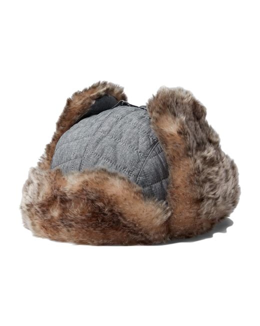 L.L. Bean Ultrawarm Bomber Hat in Gray Lyst