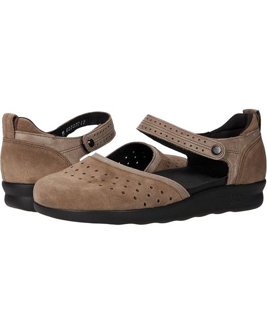 SAS Black Eden Comfort Mary Jane (Birch) Shoes