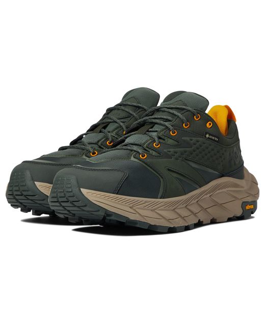 Hoka One One Synthetic Anacapa Low Gore-tex in Green for Men | Lyst