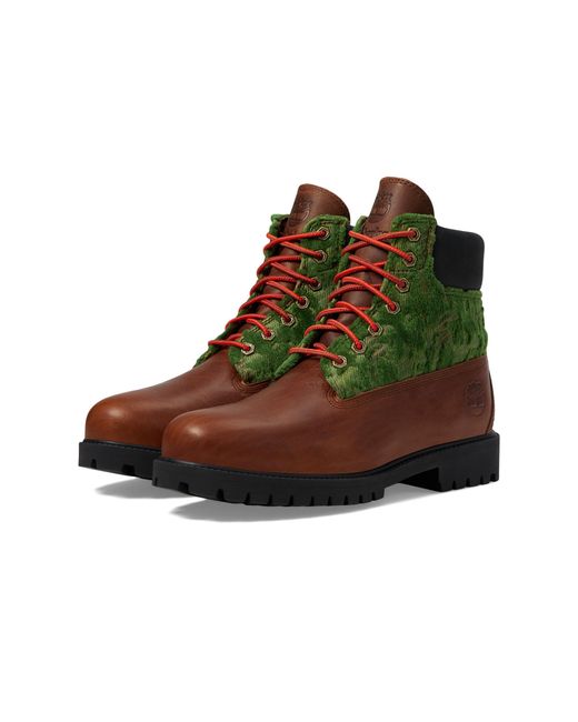 Timberland Brown Heritage 6 Inch Lace-up Waterproof Boots for men