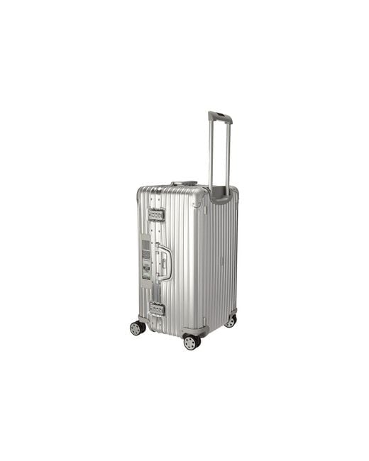 Rimowa Metallic Topas - 28 Sport Trunk Multiwheel(r) With Electronic Tag (silver) Luggage for men