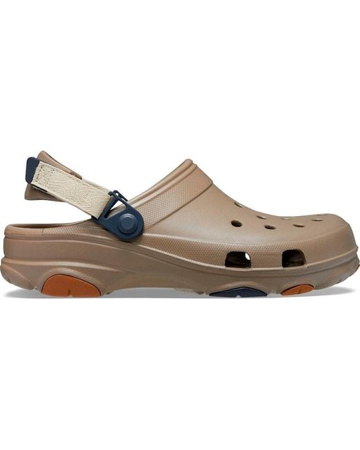 CROCSTM Metallic Classic All-Terrain Clog Clog Shoes Khaki/Multi 10