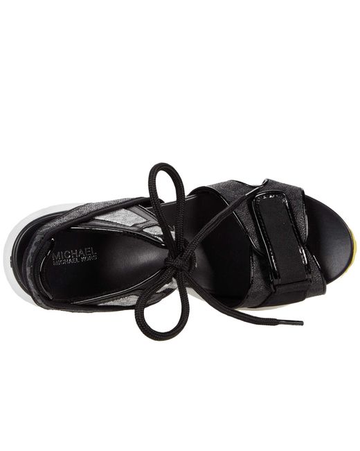 MICHAEL Michael Kors Irma Sandal in Black Lyst