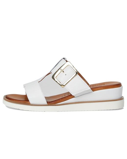 Spring Step Black Seaport Sandals, Leather/Rubber