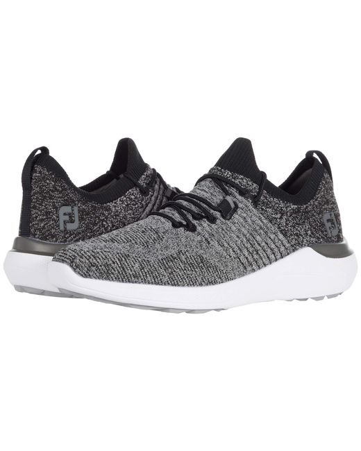 Footjoy Black Fj Flex Xp Golf Shoes - Previous Season Style