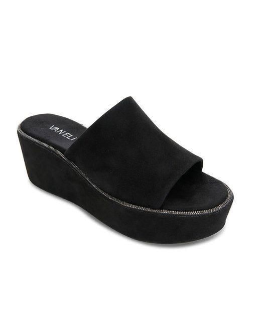 Vaneli Black Hero ( Suede) Sandals