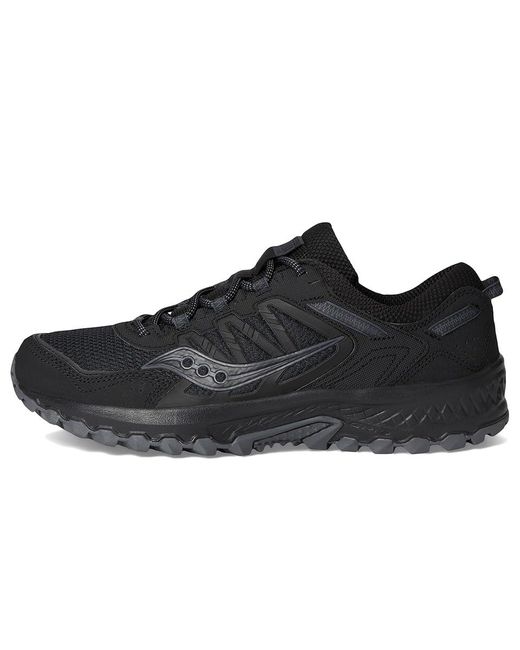 Saucony Black Grid Peak Shoes 7