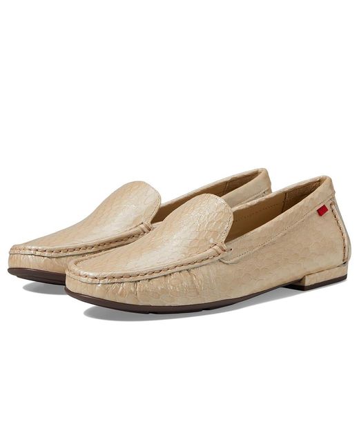 Marc Joseph New York Black Amsterdam (Nude Croco Patent) Shoes