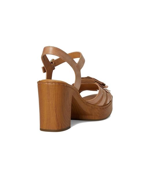 Born Brown Nectar Sandals 9 M (B) Rubber/Textile