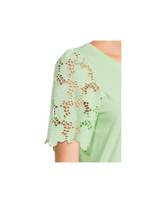 Lilly Pulitzer Green Sebene Knit Top Clothing, Cotton