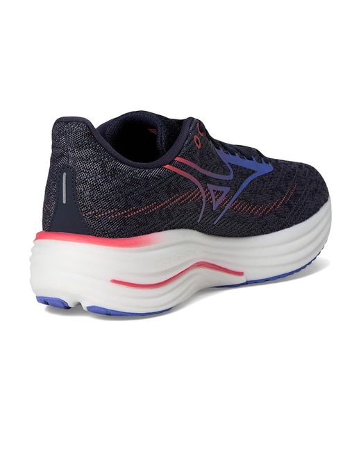 Mizuno Blue Wave Rider 29 Running Shoes Odyssey/Iris Bloom 6 B
