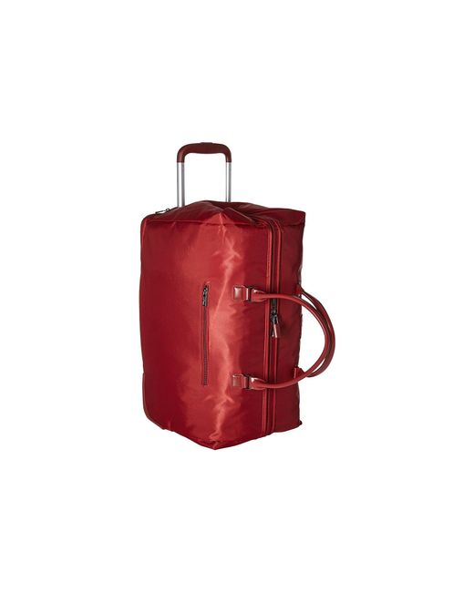 Lipault Multicolor Lady Plume Wheeled Weekend Bag (ruby) Weekender/overnight Luggage