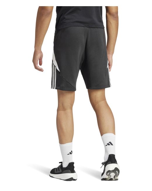 Adidas Black Tiro 24 Sweatshorts for men
