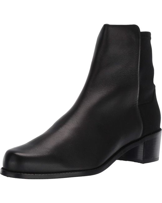stuart weitzman easyon reserve leather ankle boots