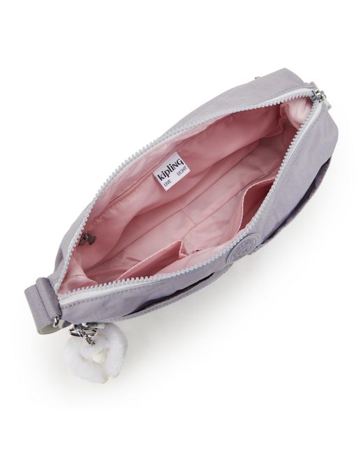 Kipling Gray Crossbody Bag Izellah Tender Medium