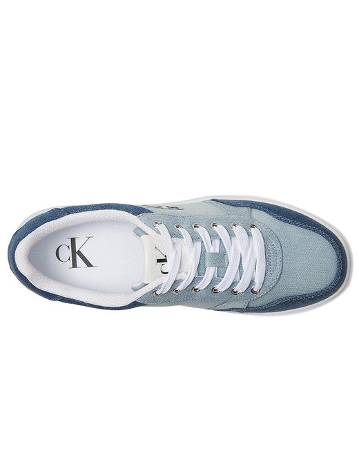 Calvin Klein Blue Heyra Shoes, Leather/Suede