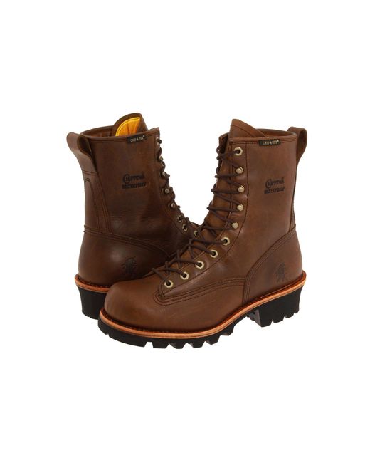 Chippewa lace to sale toe boots