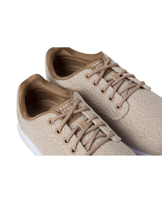 Travis Mathew Multicolor The Daily 2.0 Knit Walking Shoes, Leather for men
