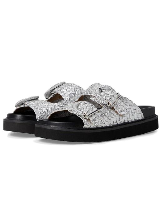 Marc Fisher Black Auggie Wedge Shoes