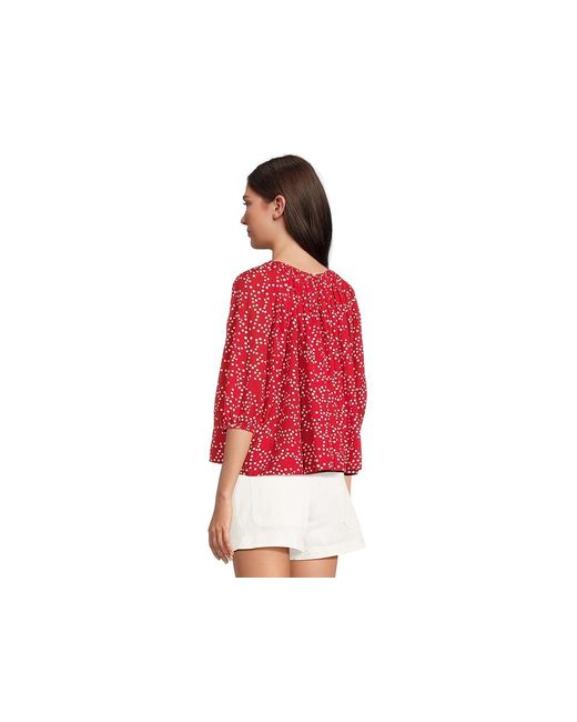 Madewell Red Grady Top