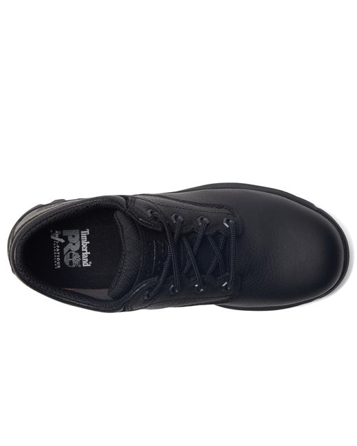 Timberland Black Titan Ev Oxford Composite Safety Toe Industrial Casual Work Shoe for men