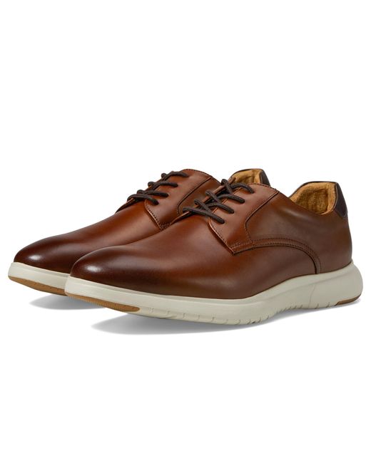 Florsheim Norwalk Plain Toe Brown Oxford Shoes for Men
