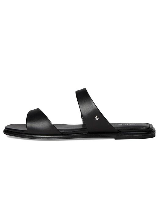 MICHAEL Michael Kors Black Jaida Flat Sandal