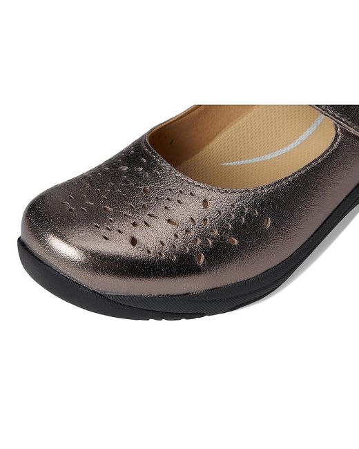 Dansko Black Stacy Shoes, Leather