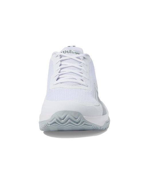 Wilson White Rush Pro Lite (/Pearl/Monument) Tennis Shoes for men