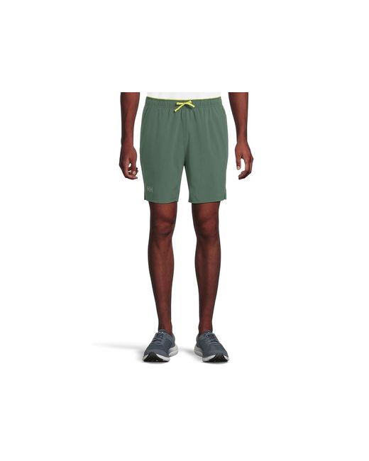 Helly Hansen Black Rapide 7" Shorts Shorts, Elastane/Polyester for men