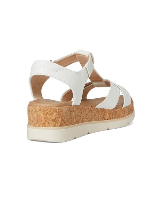 Dr. Scholls Metallic Once Again Wedge Shoes