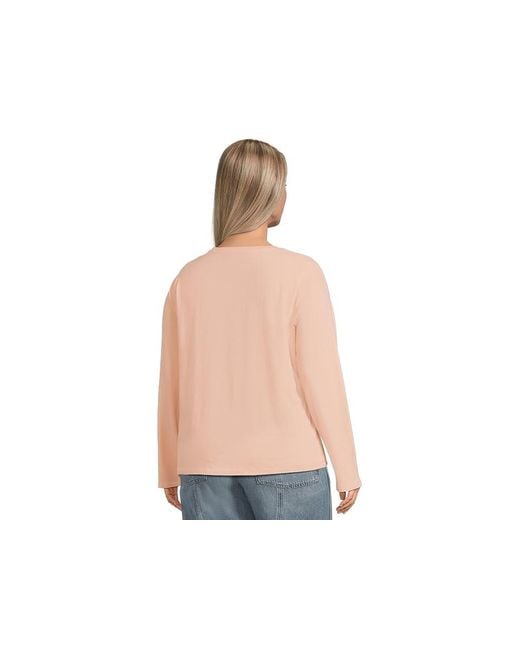 Madewell Blue Northside Long Sleeve T-Shirts Clothing 2Xl 18) Cotton