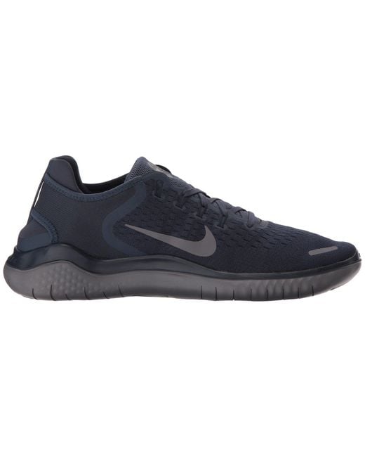Nike Synthetic Free Rn 2018 (wolf Grey/white/volt) Men's Running Shoes in  Blue for Men | Lyst