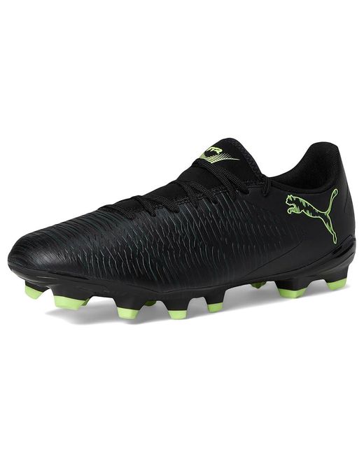 PUMA Black Future 8 Play Firm, Artificial Ground Soccer Cleats Soccer Shoes/Fizzy Light/ Terrain 10.5 D for men