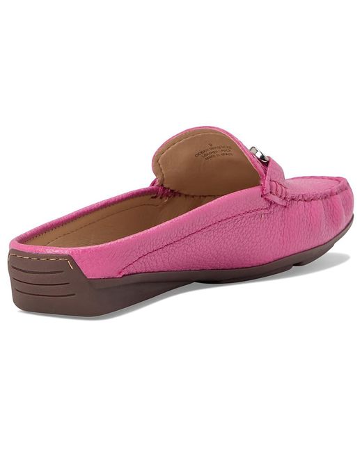 Marc Joseph New York Purple Ocean Drive Mule Shoes, Nappa