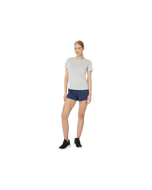 New Balance Black Rc Short 3 Shorts, Polyester/Spandex