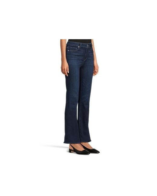 PAIGE Black Hr Laurel Canyon 32 With Reversed Seamed Beltloops