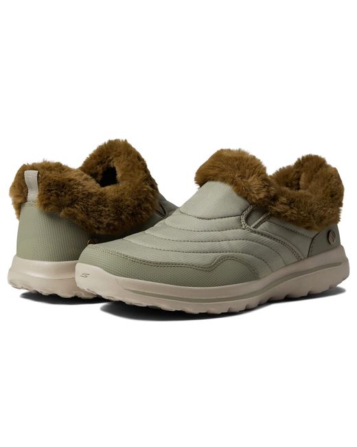 Skechers Synthetic Go Walk Lounge - Restore in Olive (Green) | Lyst