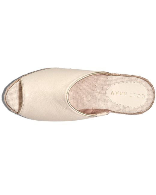 Cole Haan White Cloudfeel Southcrest Mule