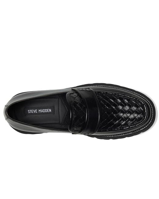 Steve Madden Black Strandd Shoes 9.5 D for men