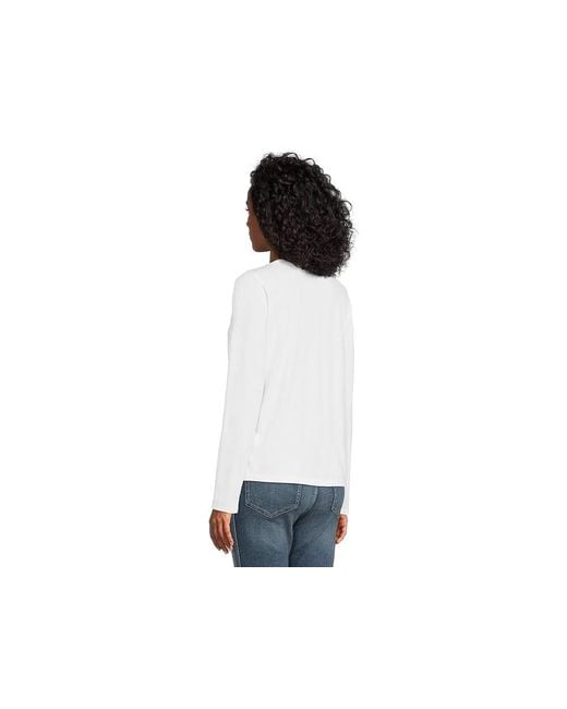 Madewell Black Northside Long Sleeve T-Shirts Clothing Xl 14-16) Cotton