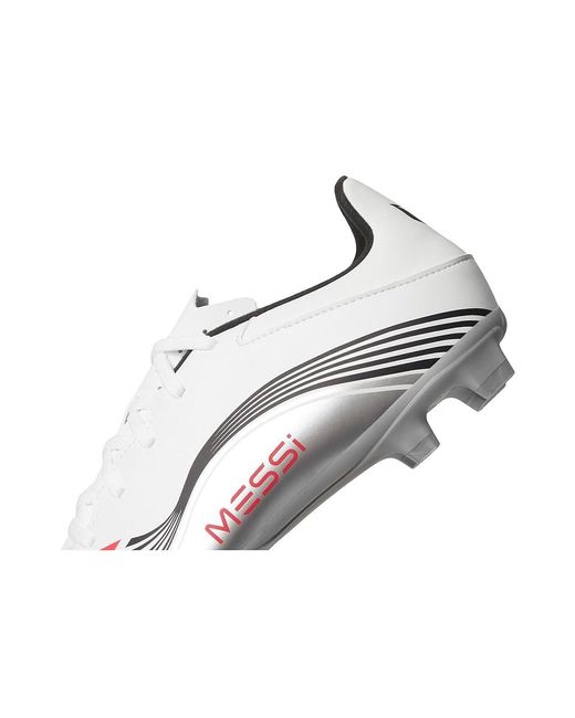 Adidas Gray F50 Messi Club Firm/Multi Ground Soccercleats Soccer Shoes/Lucid/ Metallic 13.5