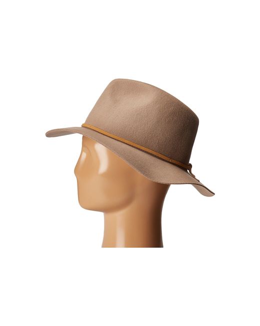 Brixton Felt Wesley Fedora (light Tan 