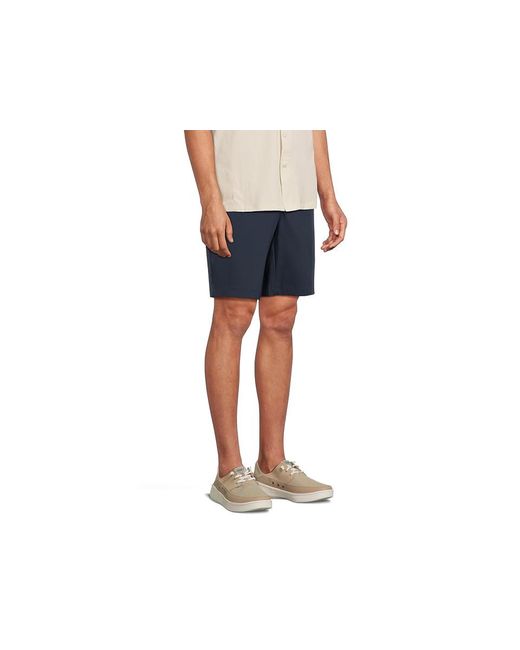Columbia Blue Tech Trail Utility Short Shorts, Polyester for men