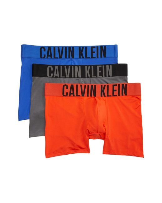 Calvin Klein Orange Intense Power 3-pack Boxer Brief for men