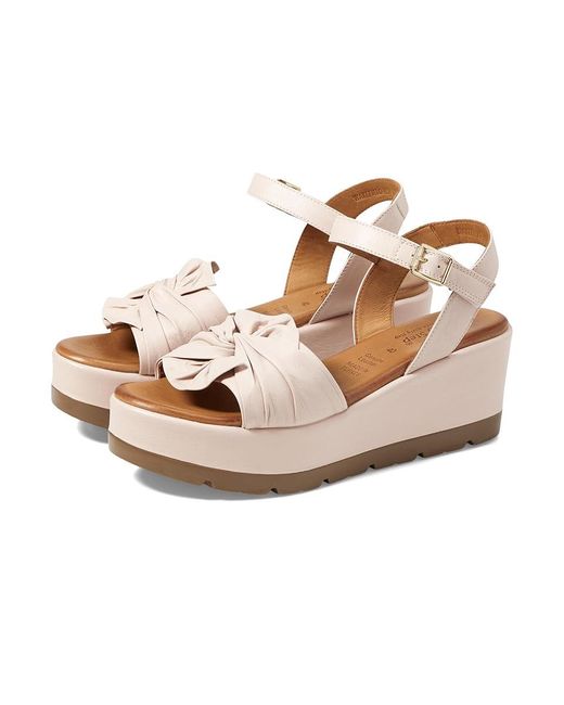 Spring Step Metallic Wakefield (Blush) Sandals