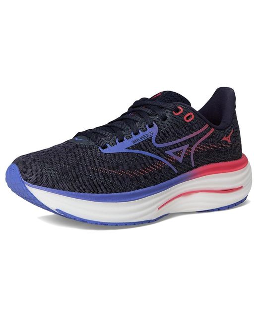 Mizuno Blue Wave Rider 29 Running Shoes Odyssey/Iris Bloom 6 B