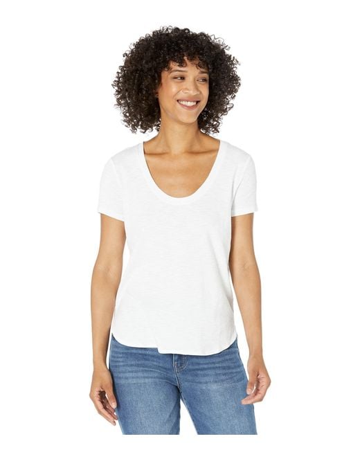 Tommy Bahama Cotton Ashby Isles Short Sleeve Tee in White | Lyst